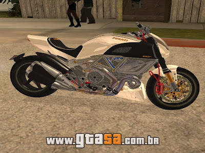 Ducati Diavel Carbon 2011 para GTA San Andreas